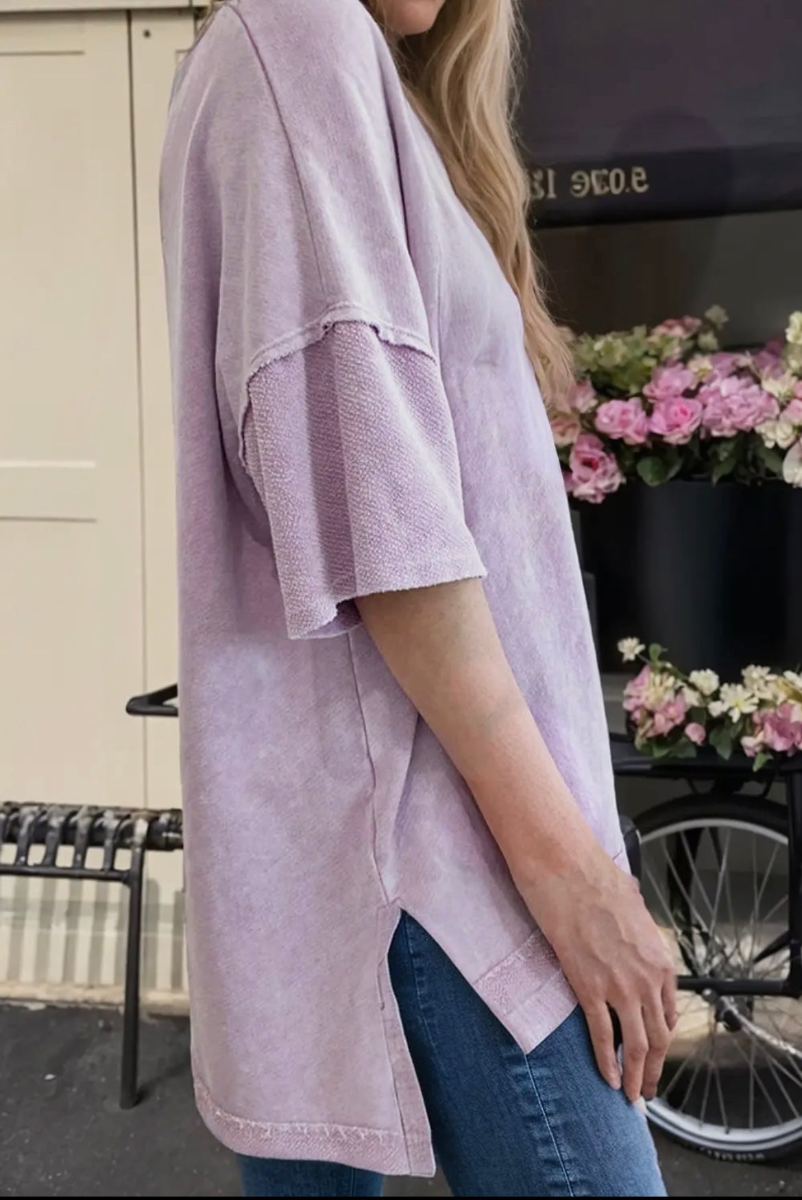 The Lavender Layne Oversized Tee