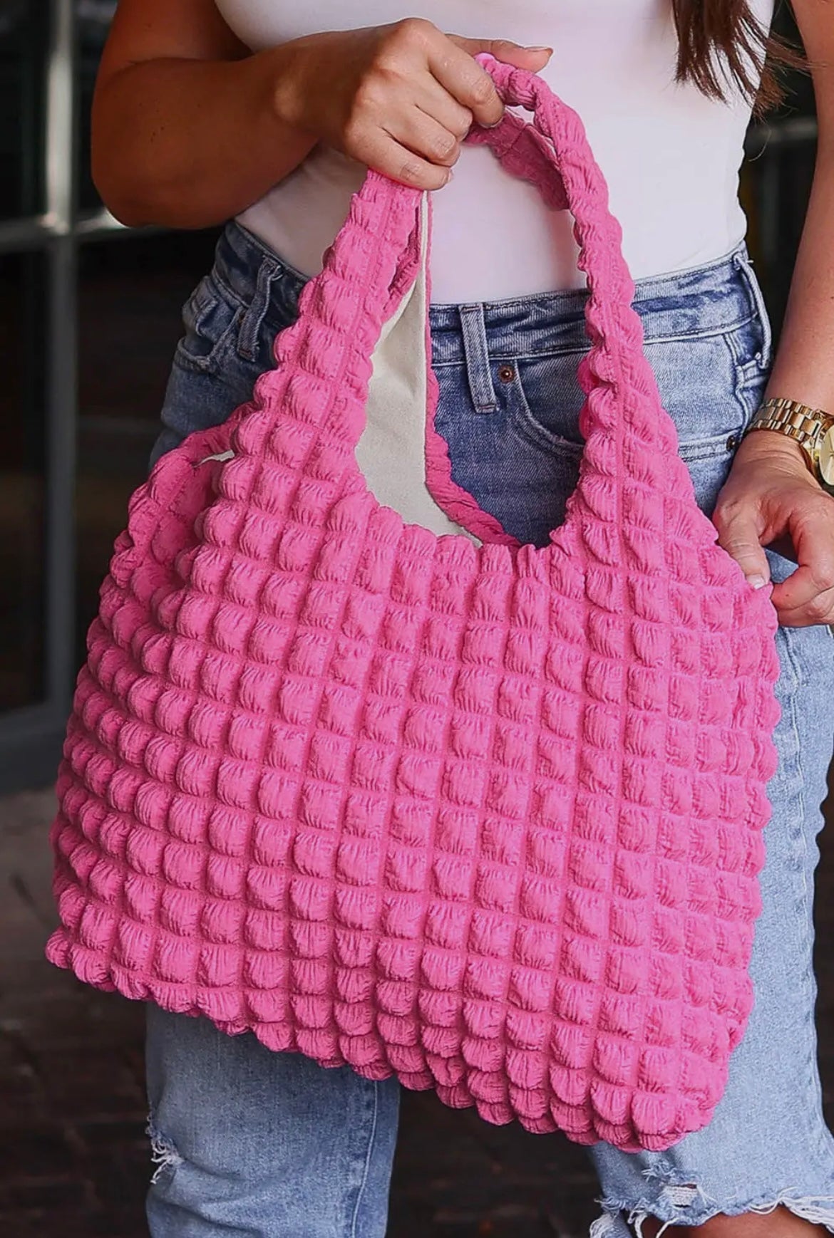 Spring Vibes Pink Bag