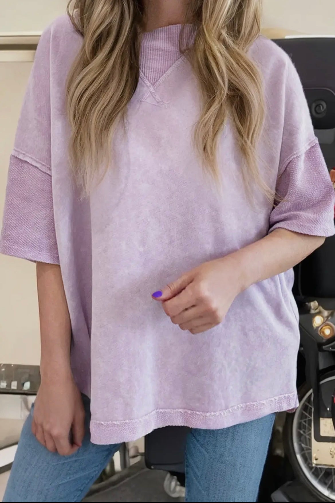 The Lavender Layne Oversized Tee