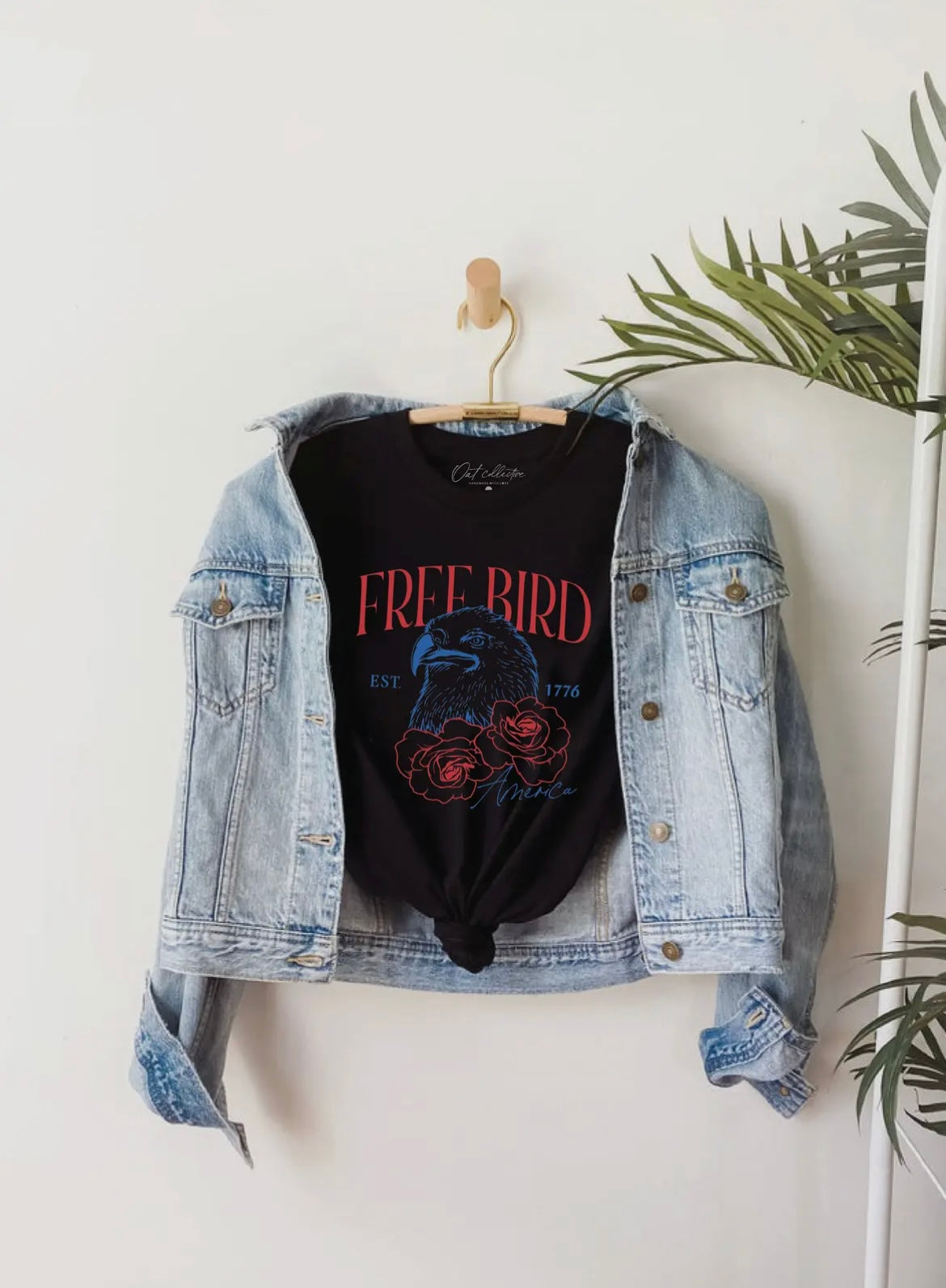The Free Bird Comfy Graphic Tee