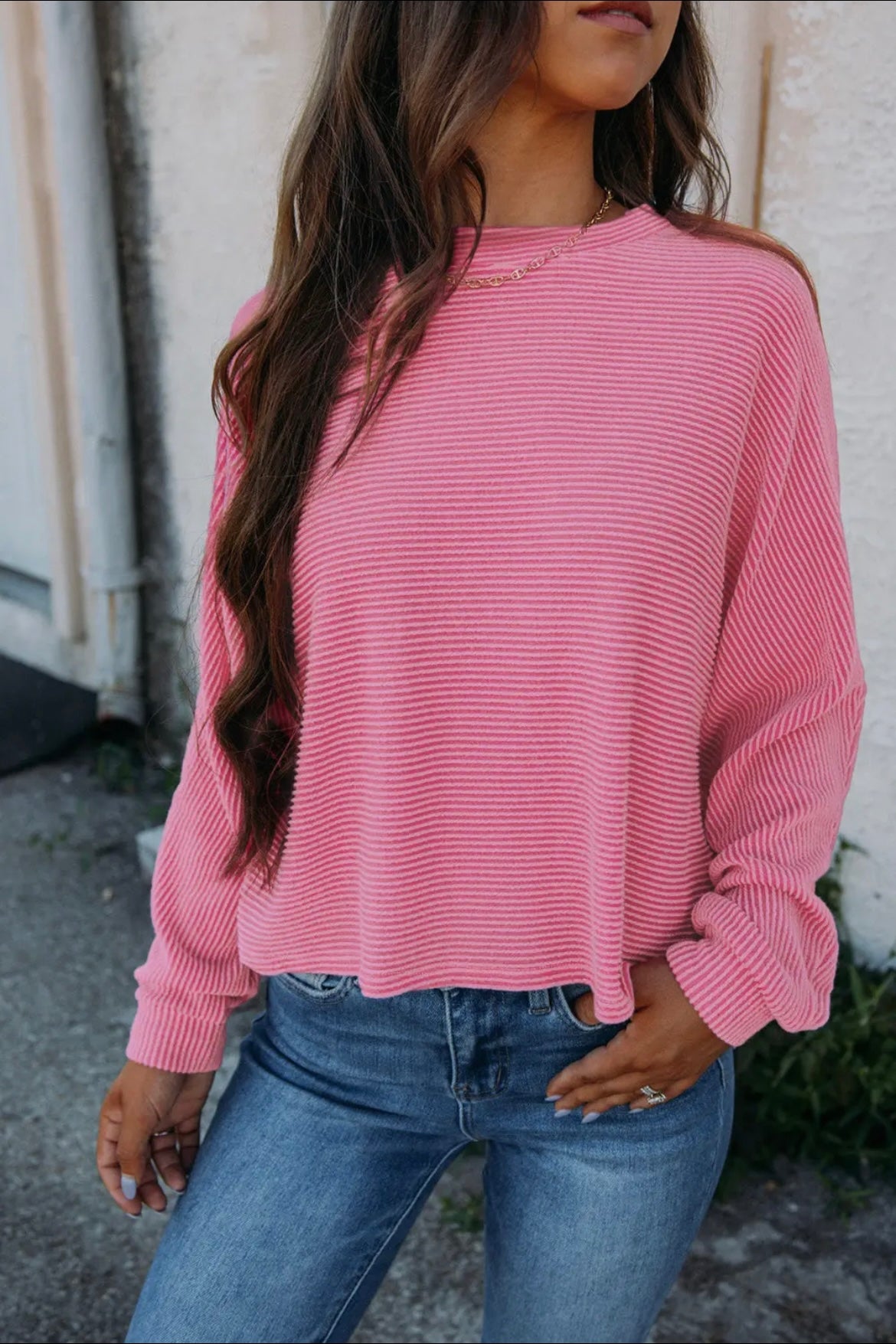 The Sweet Sue Pink Long Sleeve